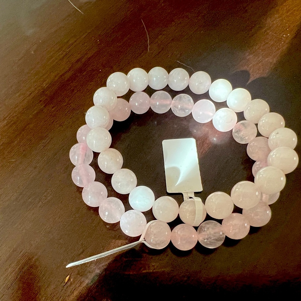 Rose Qtz Bracelet ( Brand New with Tags )